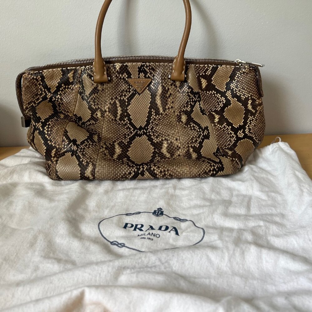 Prada - Large Python Bag - Limited Edition - image 1